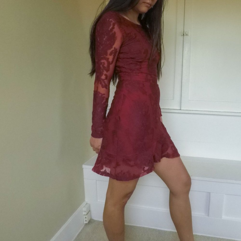 For Love and Lemons Lace Mini Dress